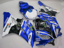 Blue and White Black Movistar - YZF-R6 06-07 Fairing Kit Vehicles & Parts > Vehicle Parts & Accessories > Motor Vehicle