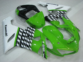 Grün-weißer Factory Style - NINJA ZX-6R 05-06 Verkleidungssatz