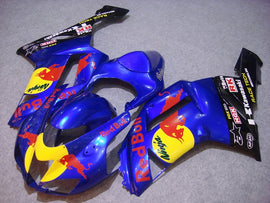 Blau-schwarzer Red Bull - NINJA ZX-6R 07-08 Verkleidungssatz