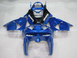 Blau-schwarzes Werksdesign – Verkleidungssatz für die NINJA ZX-9R (Baujahre 1998–1999)