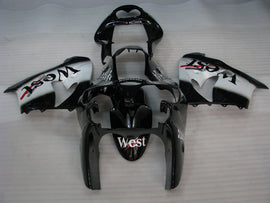Black and White West - NINJA ZX-9R 00-01 Verkleidungssatz