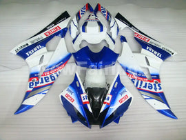 White and Blue Sterilgarda - YZF-R6 06-07 Fairing Kit Vehicles & Parts > Vehicle Parts & Accessories > Motor Vehicle
