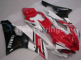 White Red and Black Factory Style - YZF-R6 06-07 Fairing Kit Vehicles & Parts > Vehicle Parts & Accessories > Motor