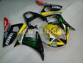 Yellow and Black Monster - YZF-R6 03-04 Fairing Kit Vehicles & Parts > Vehicle Parts & Accessories > Motor Vehicle