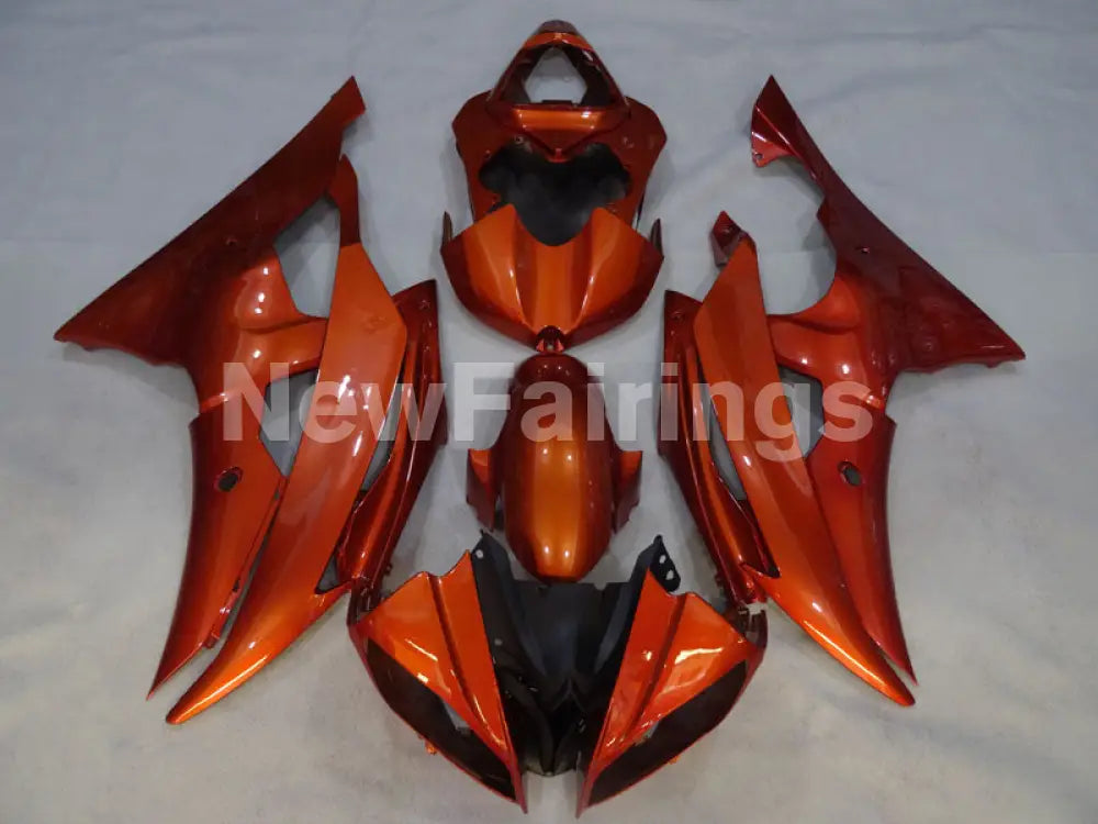All Orange No decals - YZF-R6 08-16 Fairing Kit Vehicles & Parts > Vehicle Parts & Accessories > Motor Vehicle Parts >