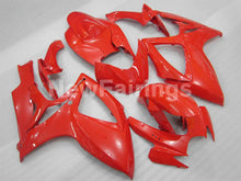 Laden Sie das Bild in den Galerie-Viewer, All Red No decals - GSX-R600 06-07 Fairing Kit - Vehicles &amp;