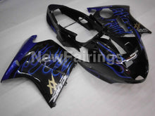 Laden Sie das Bild in den Galerie-Viewer, Black and Blue Flame - CBR 1100 XX 96-07 Fairing Kit -