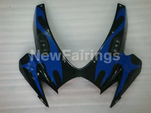 Laden Sie das Bild in den Galerie-Viewer, Black and Blue Flame - GSX-R600 06-07 Fairing Kit -