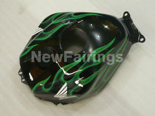 Laden Sie das Bild in den Galerie-Viewer, Black and Green Flame - CBR600RR 03-04 Fairing Kit -