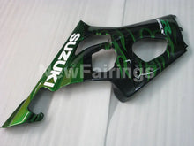 Laden Sie das Bild in den Galerie-Viewer, Black and Green Flame - GSX - R1000 03 - 04 Fairing Kit