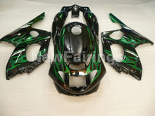 Laden Sie das Bild in den Galerie-Viewer, Black and Green Flame - YZF600R Thundercat 96-07 Fairing Kit Vehicles &amp; Parts &gt; Vehicle Parts &amp; Accessories &gt; Motor