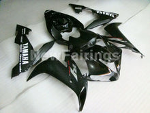 Laden Sie das Bild in den Galerie-Viewer, Black Matte Black white stickers Factory Style - YZF-R1