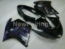 Laden Sie das Bild in den Galerie-Viewer, Black and Purple Flame - CBR 1100 XX 96-07 Fairing Kit -