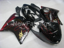 Laden Sie das Bild in den Galerie-Viewer, Black and Red Flame - CBR 1100 XX 96-07 Fairing Kit -