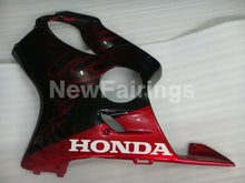 Laden Sie das Bild in den Galerie-Viewer, Black and Red Flame - CBR600 F4i 01-03 Fairing Kit -