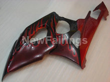 Laden Sie das Bild in den Galerie-Viewer, Black and Red Flame - GSX - R1000 05 - 06 Fairing Kit
