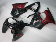 Laden Sie das Bild in den Galerie-Viewer, Black and Red Flame - NINJA ZX-6R 98-99 Fairing Kit Vehicles &amp; Parts &gt; Vehicle Parts &amp; Accessories &gt; Motor Vehicle