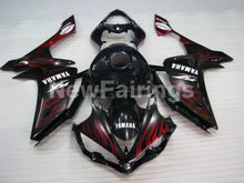 Laden Sie das Bild in den Galerie-Viewer, Black Red Flame - YZF-R1 07-08 Fairing Kit - Vehicles &amp;