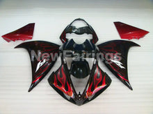 Laden Sie das Bild in den Galerie-Viewer, Black Red Flame - YZF-R1 12-14 Fairing Kit - Vehicles &amp;