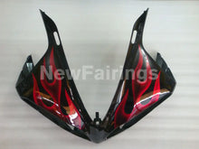 Laden Sie das Bild in den Galerie-Viewer, Black Red Flame - YZF-R1 12-14 Fairing Kit - Vehicles &amp;