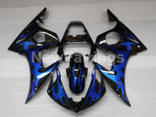 Laden Sie das Bild in den Galerie-Viewer, Black and Blue Factory Style - YZF-R6 03-04 Fairing Kit Vehicles &amp; Parts > Vehicle Parts &amp; Accessories > Motor Vehicle