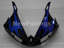 Laden Sie das Bild in den Galerie-Viewer, Black and Blue Factory Style - YZF-R6 03-04 Fairing Kit Vehicles &amp; Parts > Vehicle Parts &amp; Accessories > Motor Vehicle