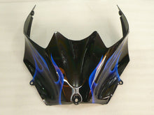 Laden Sie das Bild in den Galerie-Viewer, Black and Blue Flame - NINJA ZX-14R 06-11 Fairing Kit