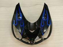 Laden Sie das Bild in den Galerie-Viewer, Black and Blue Flame - NINJA ZX-14R 06-11 Fairing Kit
