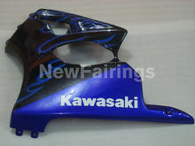 Laden Sie das Bild in den Galerie-Viewer, Black and Blue Flame NINJA ZX 6R 00 02 Fairing Kit Vehicles