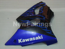 Laden Sie das Bild in den Galerie-Viewer, Black and Blue Flame NINJA ZX 6R 00 02 Fairing Kit Vehicles