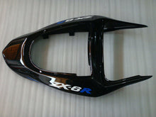 Laden Sie das Bild in den Galerie-Viewer, Black and Blue Flame - NINJA ZX-6R 03-04 Fairing Kit