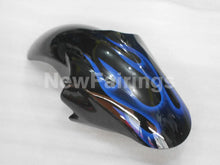 Laden Sie das Bild in den Galerie-Viewer, Black and Blue Flame - YZF-R6 98-02 Fairing Kit Vehicles &amp; Parts > Vehicle Parts &amp; Accessories > Motor Vehicle Parts >