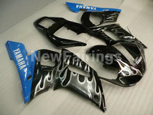 Laden Sie das Bild in den Galerie-Viewer, Black and Blue Grey Flame - YZF-R6 98-02 Fairing Kit Vehicles &amp; Parts > Vehicle Parts &amp; Accessories > Motor Vehicle