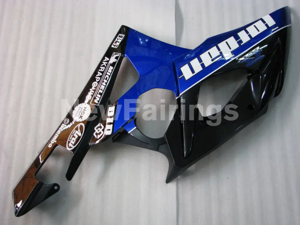 Black and Blue Jordan - GSX-R1000 05-06 Fairing Kit