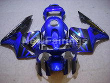 Laden Sie das Bild in den Galerie-Viewer, Black and Deep Blue Factory Style - CBR600RR 03-04 Fairing
