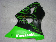 Laden Sie das Bild in den Galerie-Viewer, Black and Green Flame NINJA ZX 6R 00 02 Fairing Kit
