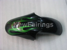 Laden Sie das Bild in den Galerie-Viewer, Black and Green Flame - YZF-R6 98-02 Fairing Kit Vehicles &amp; Parts > Vehicle Parts &amp; Accessories > Motor Vehicle Parts >