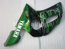 Laden Sie das Bild in den Galerie-Viewer, Black and Green Flame - YZF-R6 98-02 Fairing Kit Vehicles &amp; Parts > Vehicle Parts &amp; Accessories > Motor Vehicle Parts >