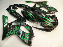 Laden Sie das Bild in den Galerie-Viewer, Black and Green Flame - YZF600R Thundercat 96-07 Fairing Kit Vehicles &amp; Parts > Vehicle Parts &amp; Accessories > Motor