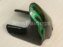 Laden Sie das Bild in den Galerie-Viewer, Black and Green Flame - YZF600R Thundercat 96-07 Fairing Kit Vehicles &amp; Parts > Vehicle Parts &amp; Accessories > Motor