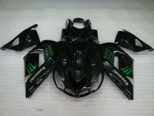 Laden Sie das Bild in den Galerie-Viewer, Black and Green Monster - NINJA ZX-14R 06-11 Fairing Kit
