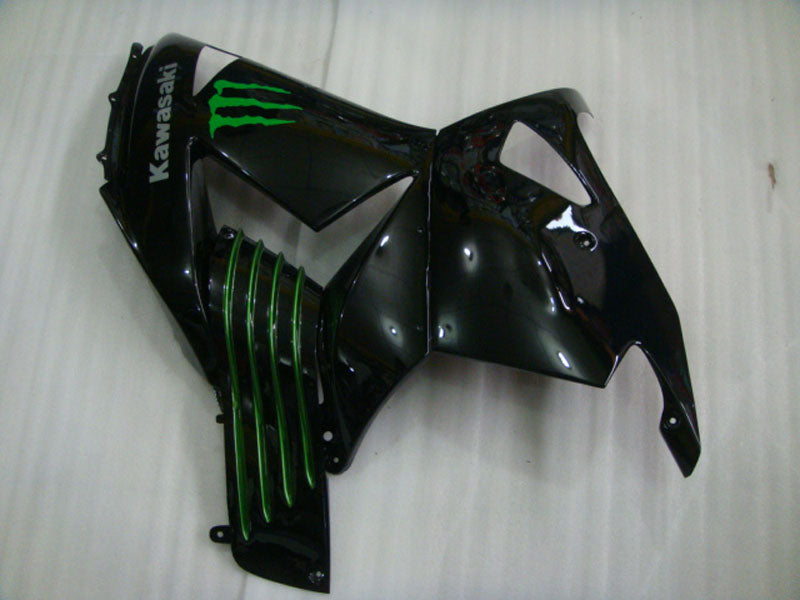 Black and Green Monster - NINJA ZX-14R 06-11 Fairing Kit