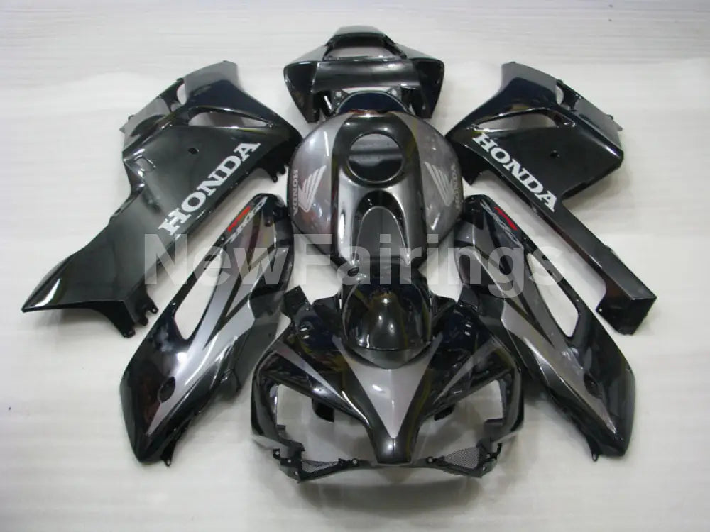 Black and Grey Factory Style - CBR1000RR 04-05 Fairing Kit