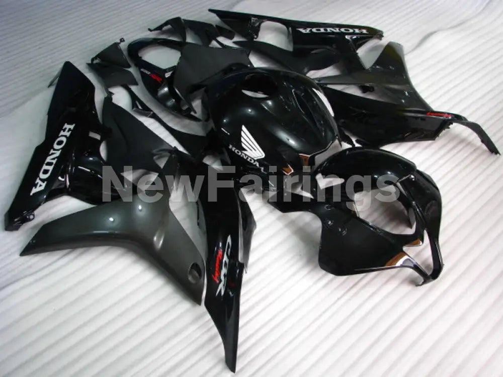 Black and Grey Factory Style - CBR600RR 07-08 Fairing Kit