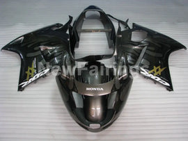 Black and Grey Flame - CBR 1100 XX 96-07 Fairing Kit -