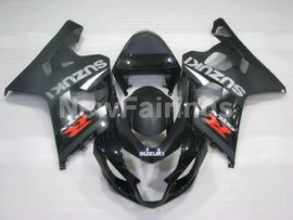 Black and Matte Black Factory Style - GSX-R600 04-05 Fairing