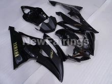 Laden Sie das Bild in den Galerie-Viewer, Black and Matte Black with Golden Stickers Factory Style - YZF-R6 08-16 Fairing Kit Vehicles &amp; Parts > Vehicle Parts &amp;