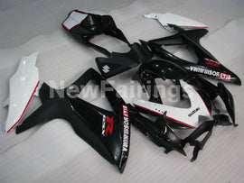 Black and Matte Black White Factory Style - GSX-R600 08-10