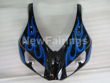 Laden Sie das Bild in den Galerie-Viewer, Black Orange and Blue Flame - CBR1000RR 06-07 Fairing Kit -