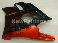 Laden Sie das Bild in den Galerie-Viewer, Black and Orange Flame - CBR600 F2 91-94 Fairing Kit -